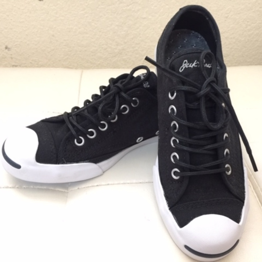 NEW Converse Jack Purcell in Black US6.5